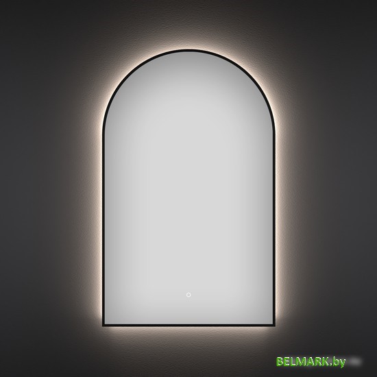 Wellsee Зеркало с фоновой LED-подсветкой 7 Rays&#039; Spectrum 172201710, 60 х 90 см (с сенсором и регулировкой яркости освещения) - фото