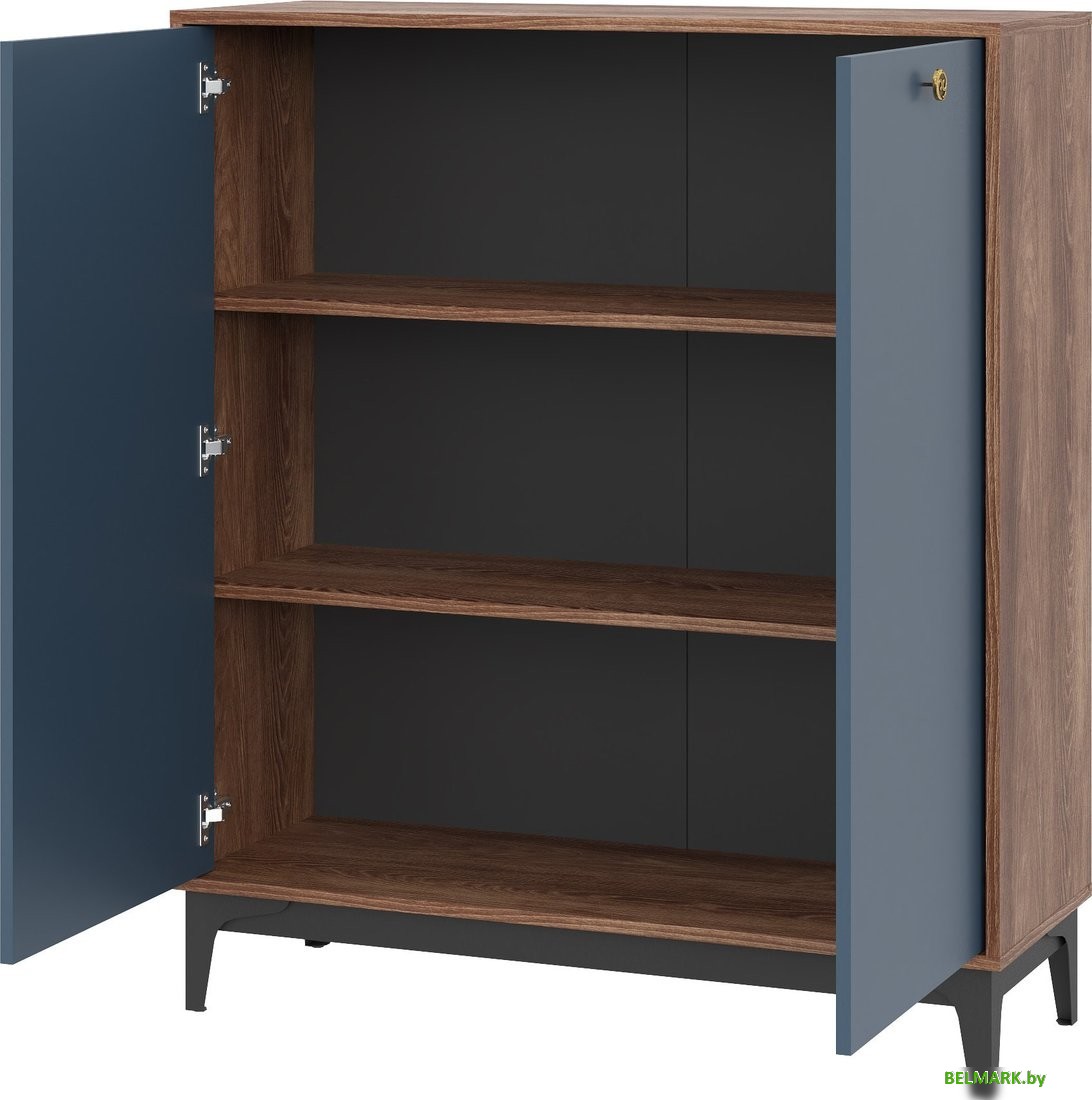 Тумба НК-Мебель Brass KM-2 (синий) - фото2