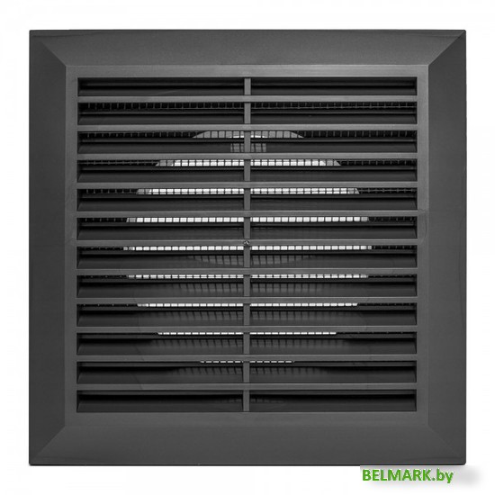 Вентиляционная решетка Awenta Classic T83GR 17х17/d125 (графитовый) - фото2