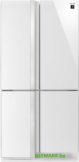 Четырёхдверный холодильник Sharp SJGX98PWH - фото