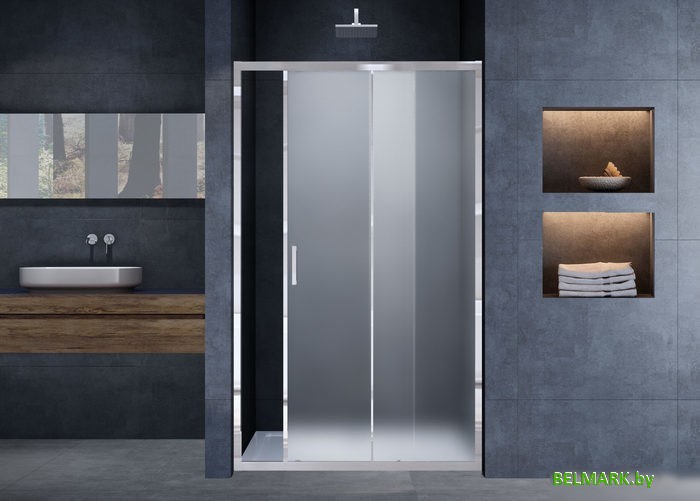 Душевая дверь Vincea Alpha VDS-3AL120MT (хром/текстурное) - фото2