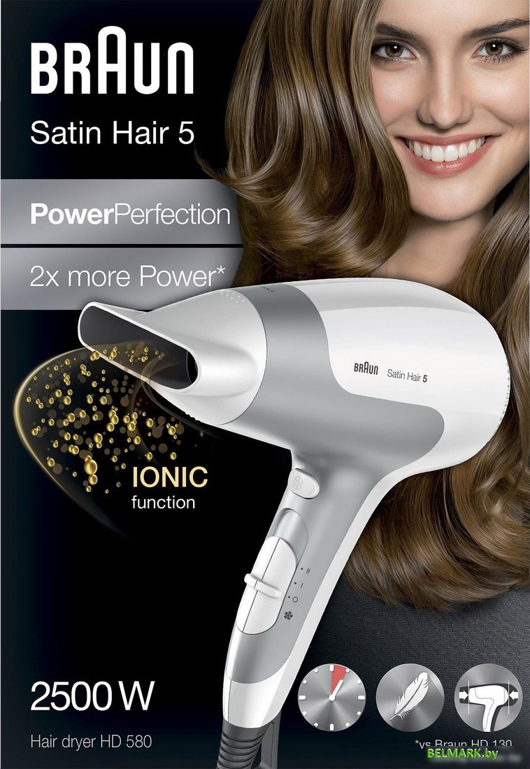 Фен Braun Satin Hair 5 (HD 580) - фото2