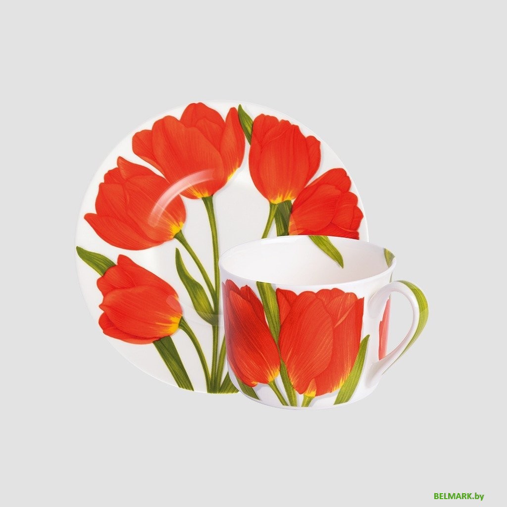 Чашка Taitu Freedom Flower 1-82-C (красный) - фото2