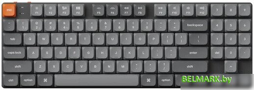 Keychron K13 Max RGB Hot-Swap K13M-H1 (Gateron Low Profile Red 2.0, нет кириллицы) - фото