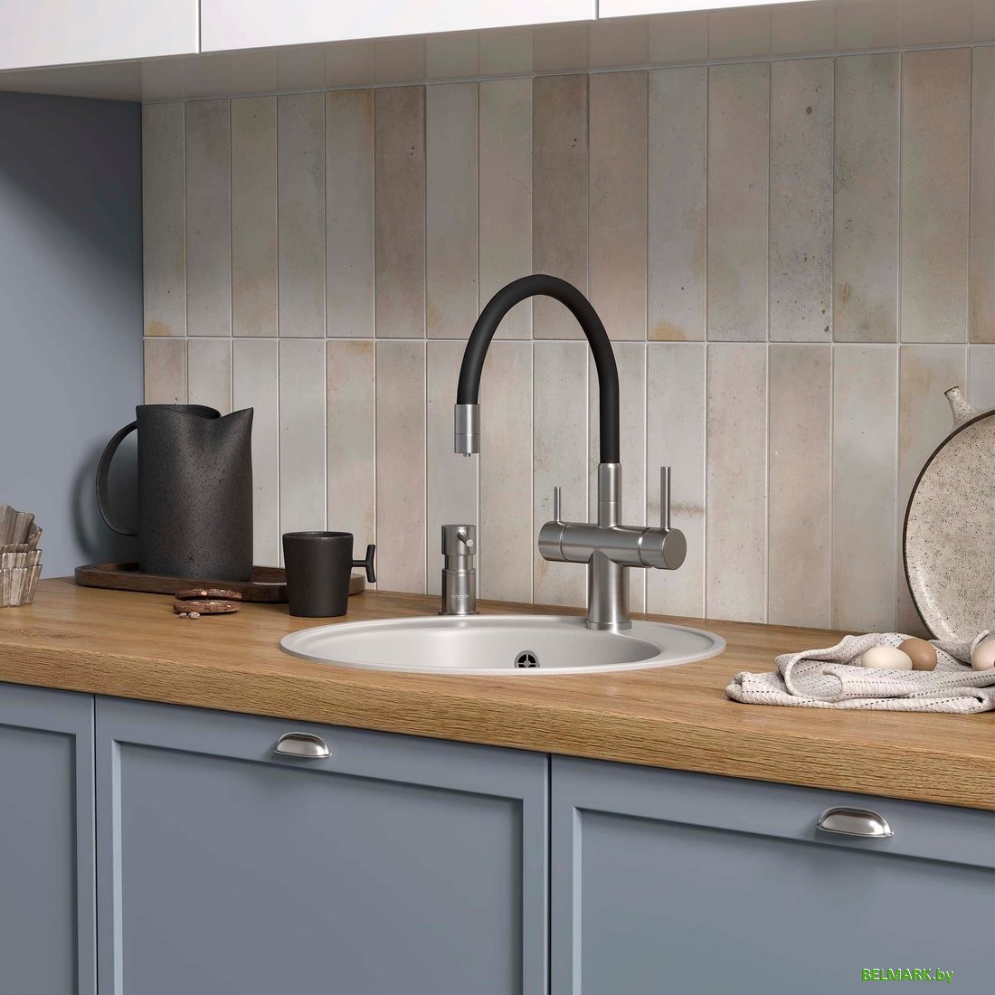 Кухонная мойка Reflexion Arena RF0148GR - фото2