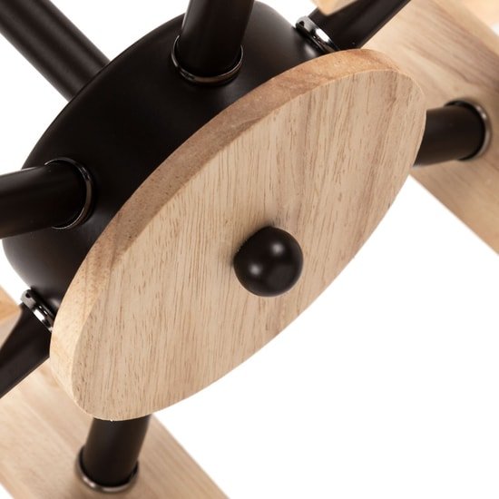 Люстра средней высоты Arte Lamp Brussels A8030PL-6BK - фото2