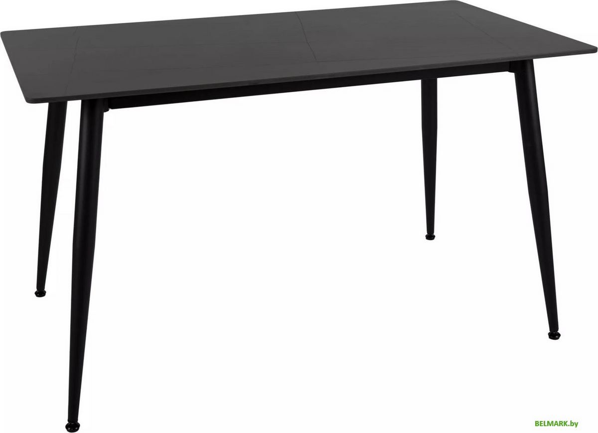 Кухонный стол Signal Rion 130/70/76 (черный/черный) - фото