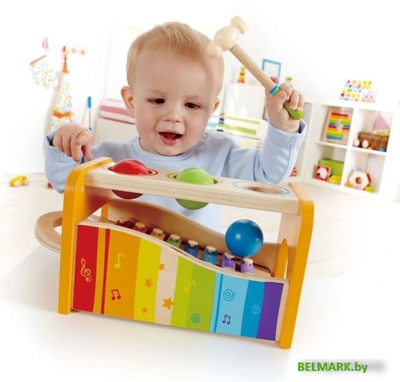 Ксилофон Hape Скамейка E0305-HP - фото2