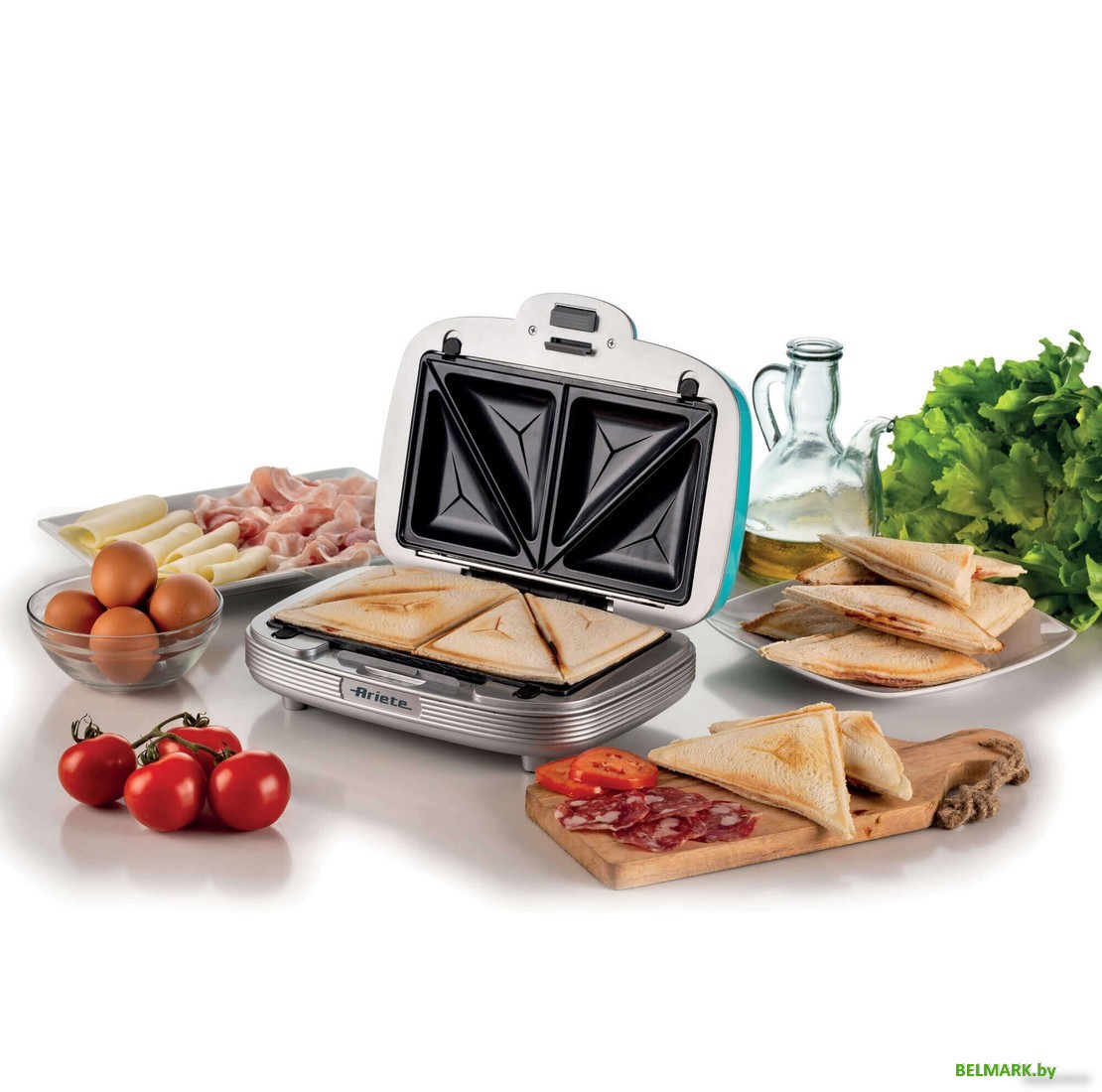 Многофункциональная сэндвичница Ariete 1972/01 (голубой) - фото2