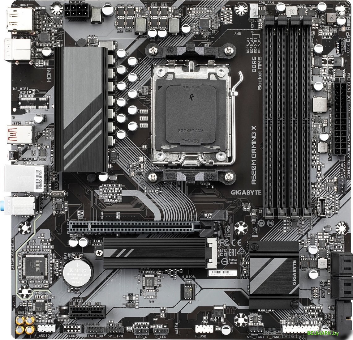 Gigabyte A620M Gaming X (rev. 1.1) - фото