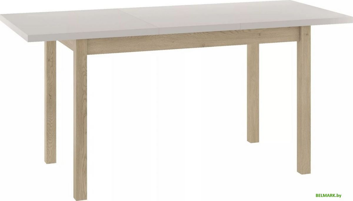 Кухонный стол Signal Adam 90-125/65 (кашемир/дуб кремона) - фото