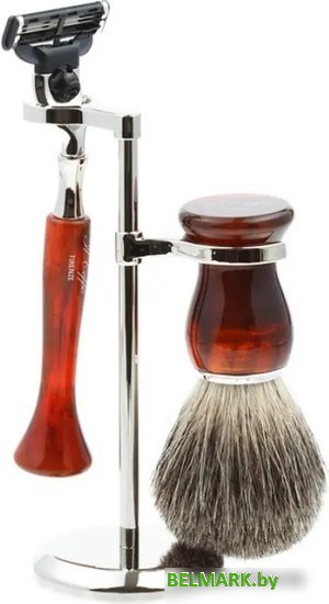 Бритвенный набор IL Ceppo SET-S103BTMTG (коричневый) - фото