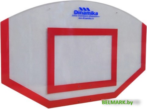 Баскетбольный щит Dinamika ZSO-002111 (красный) - фото