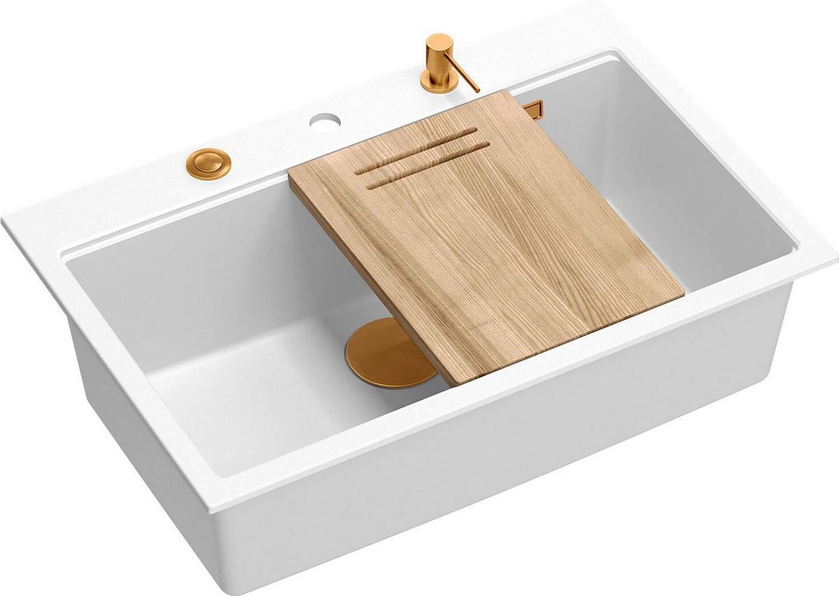 Кухонная мойка Quadron HQM7650U1PVDC1 - фото