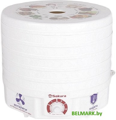 Сушилка для овощей и фруктов Sakura SA-7809W - фото