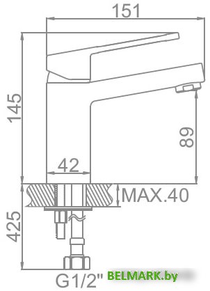 Смеситель Ledeme L1067 - фото2
