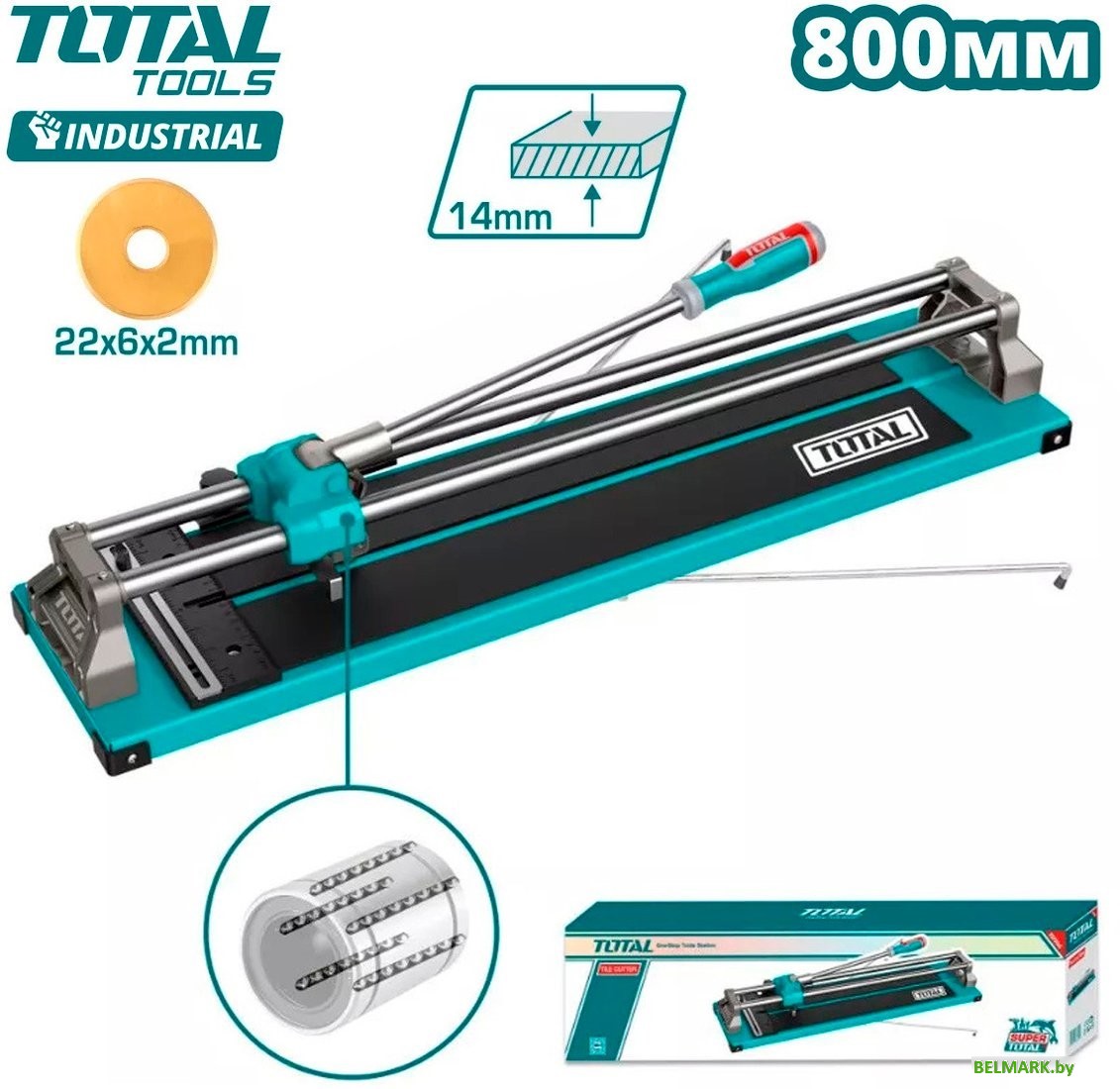 Ручной плиткорез Total THT578001 - фото