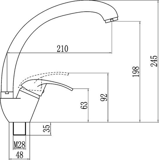 Смеситель Fmark FM4103 - фото2