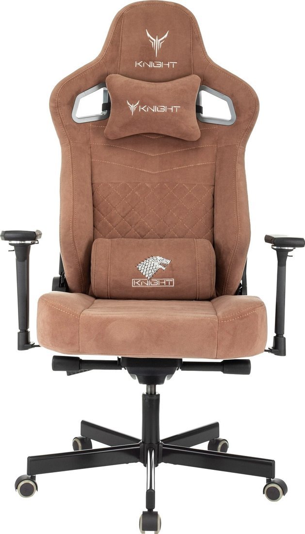 Игровое (геймерское) кресло Knight Hunter (светло-коричневый Alfa 731) - фото2