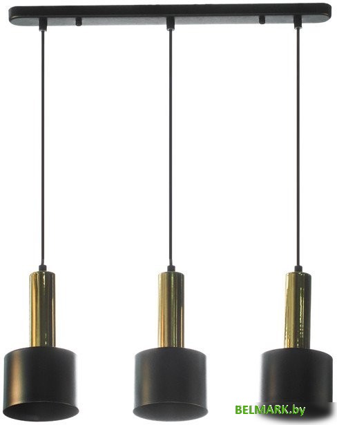 Подвесная люстра Aitin Pro НСБ 01-3х40-101 A8133S/3A (черный/золото) - фото