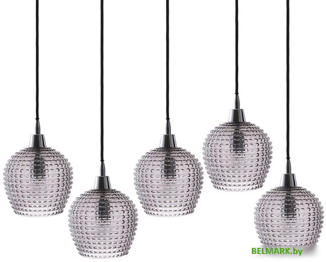 Подвесная люстра Bergenson Bjorn Aurora BB0000567 (серый) - фото2