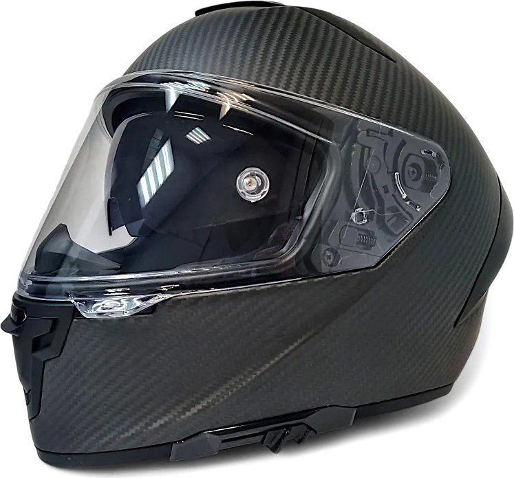 Мотошлем AIM RH360 360-008-XXL (XXL, матовый карбон) - фото