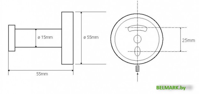 Крючок для ванны Bemeta Omega 104106062 - фото2