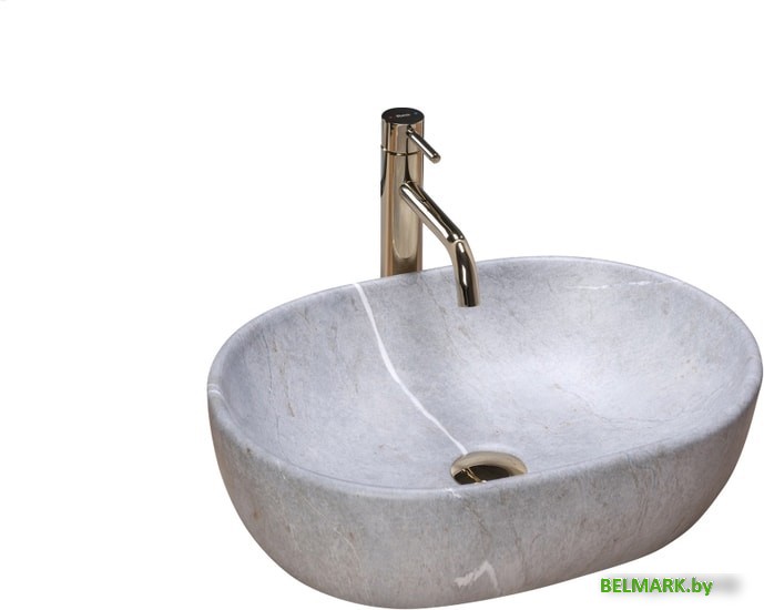 Умывальник Rea Lara (серый) - фото