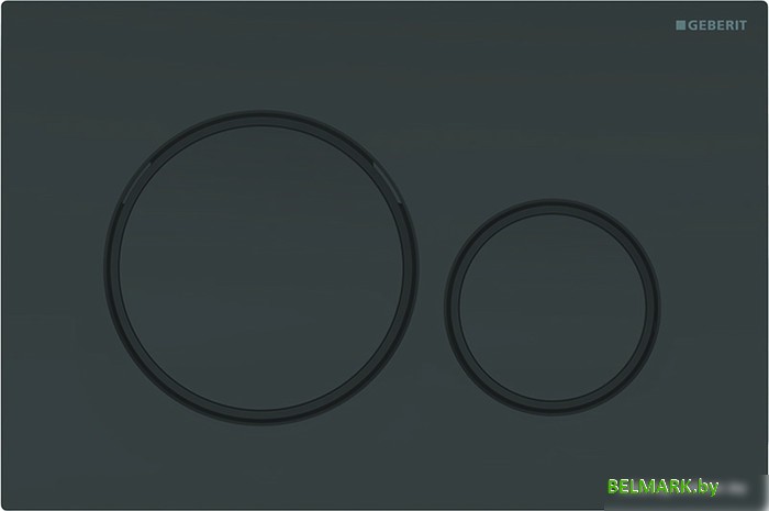 Панель смыва Geberit Sigma 20 115.882.DW.1 (черный матовый) - фото