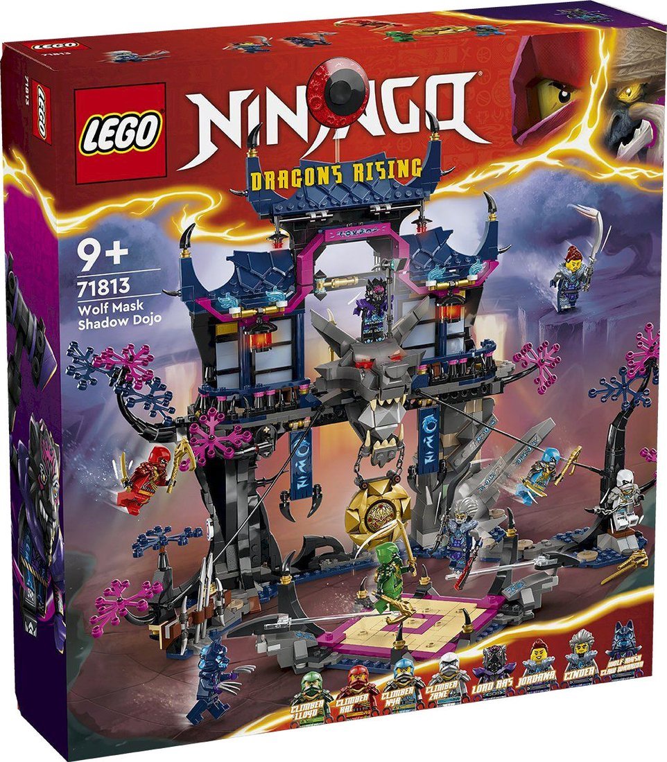 Конструктор LEGO Ninjago Додзе Тени Волчьей Маски 71813 - фото