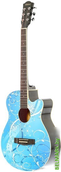 Акустическая гитара Elitaro E4040 Blue Fantasy - фото2