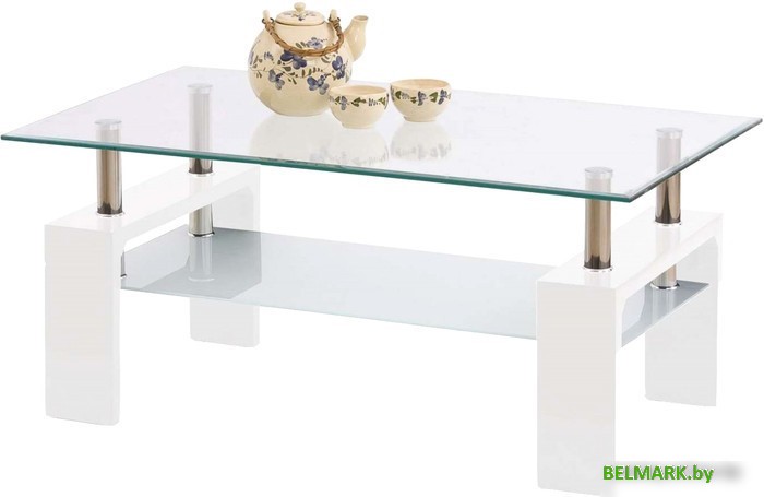 Журнальный столик Halmar Diana Intro (белый) - фото