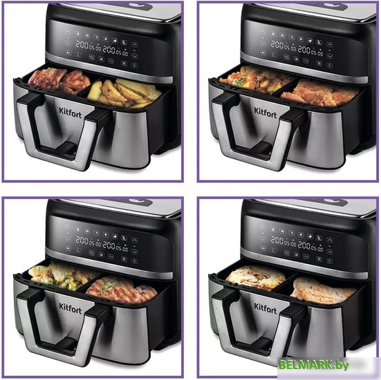 Аэрофритюрница Kitfort KT-2247 - фото2