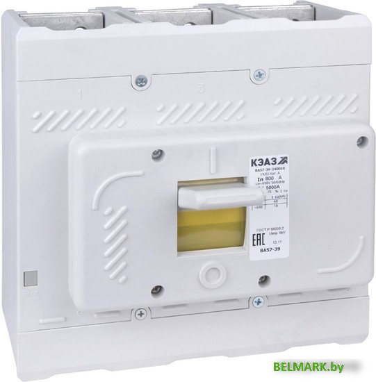 Выключатель автоматический КЭАЗ 320А 3200Im ВА57-39-340010 УХЛ3 690В AC 109881 - фото