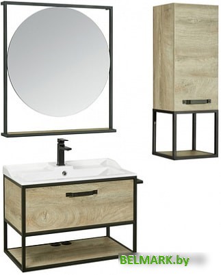 Акватон Зеркало Фабрик 80 1A242602LTDY0 (дуб кантри) - фото2