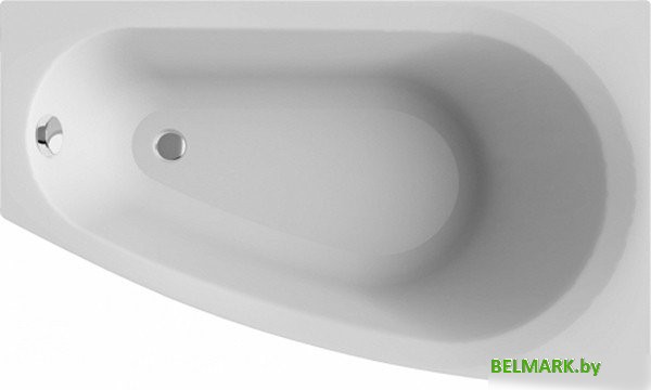 Ванна Alba Spa Baline Asymmetric 150x90 R (без ножек) - фото