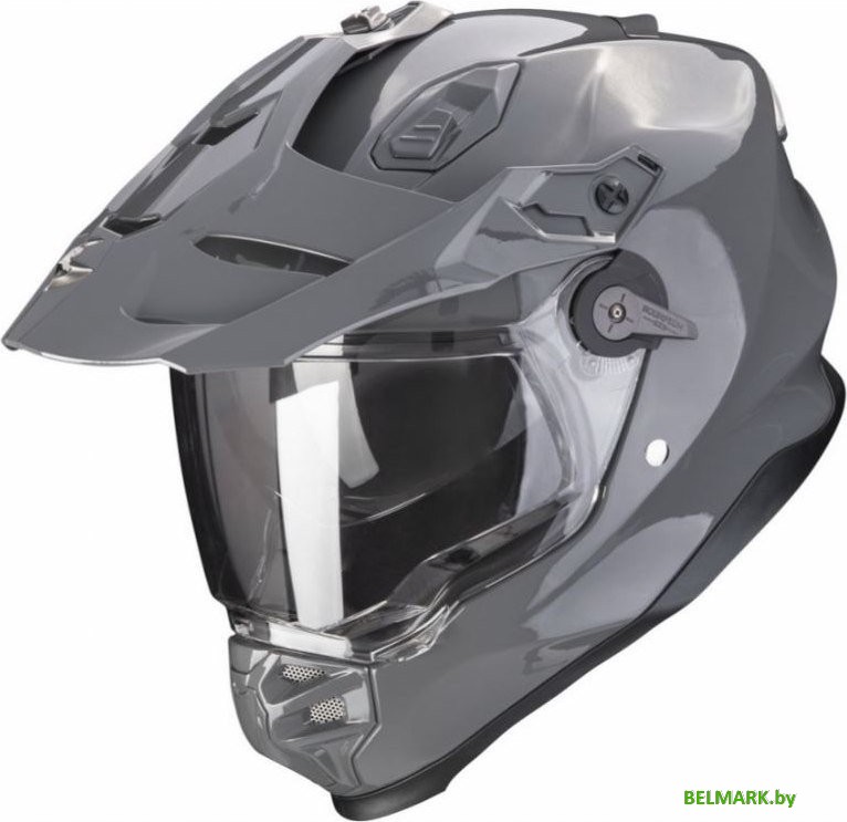 Мотошлем Scorpion Exo ADF-9000 Air Solid (р. L, серый) - фото