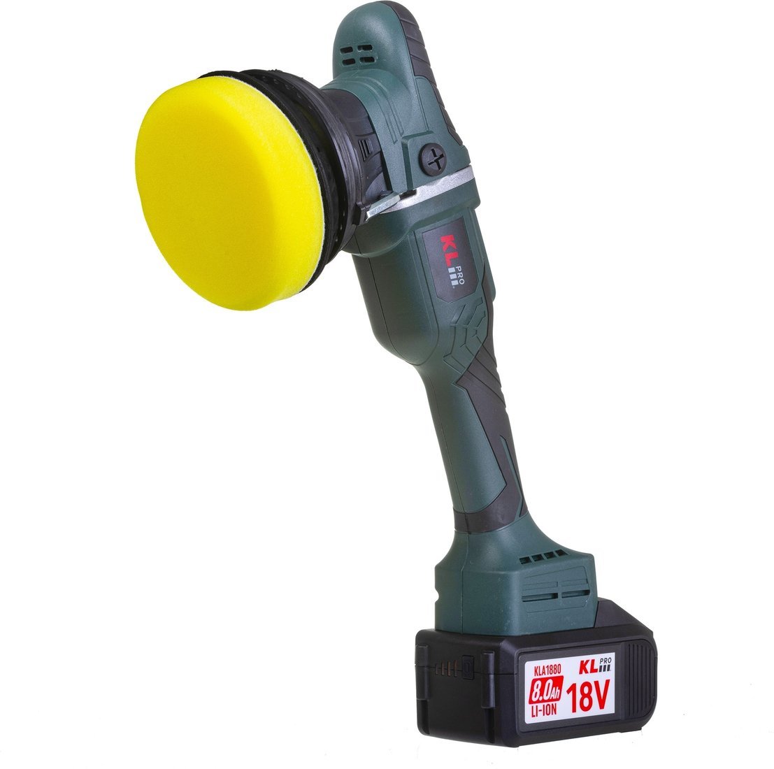 Полировальная машина KLPRO KLPS18B-80 (с 2-мя АКБ, сумка) - фото2