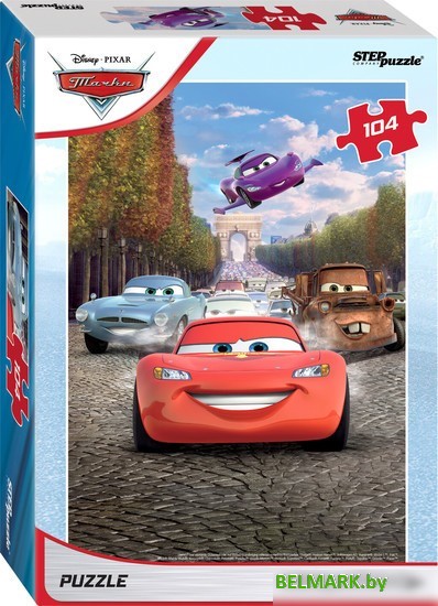 Пазл Step Puzzle Тачки - 4 82234 (104 эл) - фото