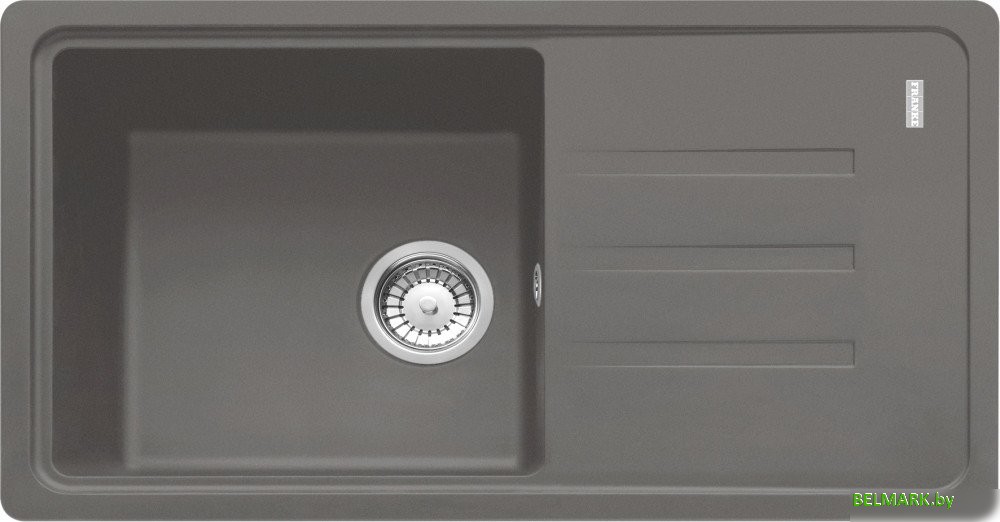 Кухонная мойка Franke Bliss BSG 611-78 114.0676.309 (каменный серый) - фото