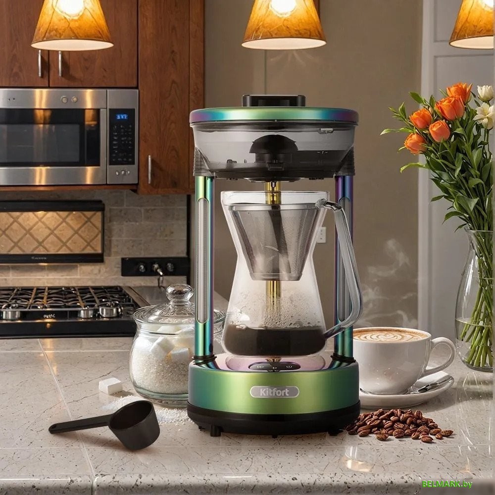 Капельная кофеварка Kitfort Кемекс KT-7488 - фото2
