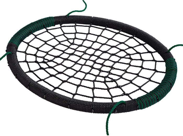 Подвесные качели KBT Oval 188.001.002.001 (черный/зеленый) - фото