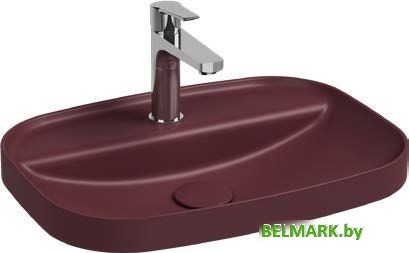 Умывальник Allen Brau Fantasy Sphere 55 4.11034.BD бордо - фото