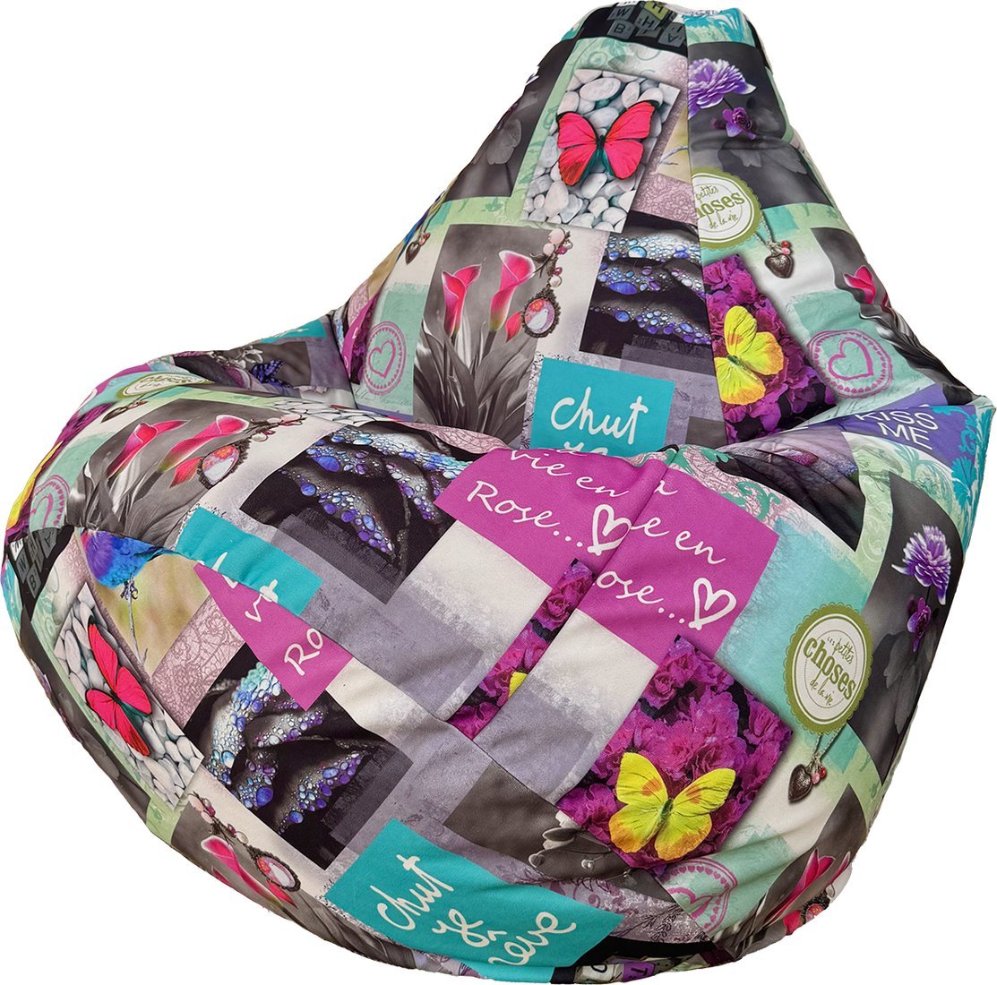 Кресло-мешок Flagman Груша Мега XXXL Г3.5-75 (колибри) - фото