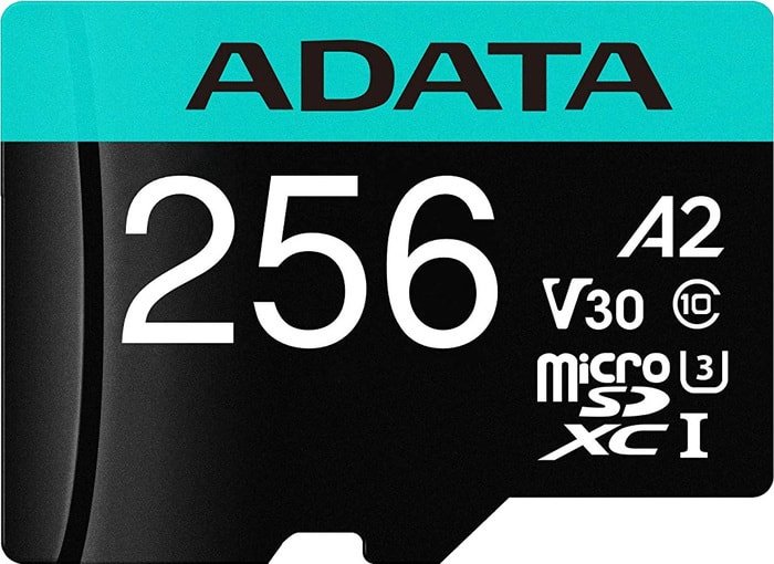 Карта памяти A-Data Premier Pro AUSDX256GUI3V30SA2-RA1 microSDXC 256GB (с адаптером) - фото2