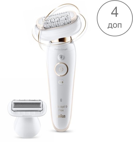Эпилятор Braun Silk-epil 9 Flex SES 9002 Wet &amp; Dry - фото2