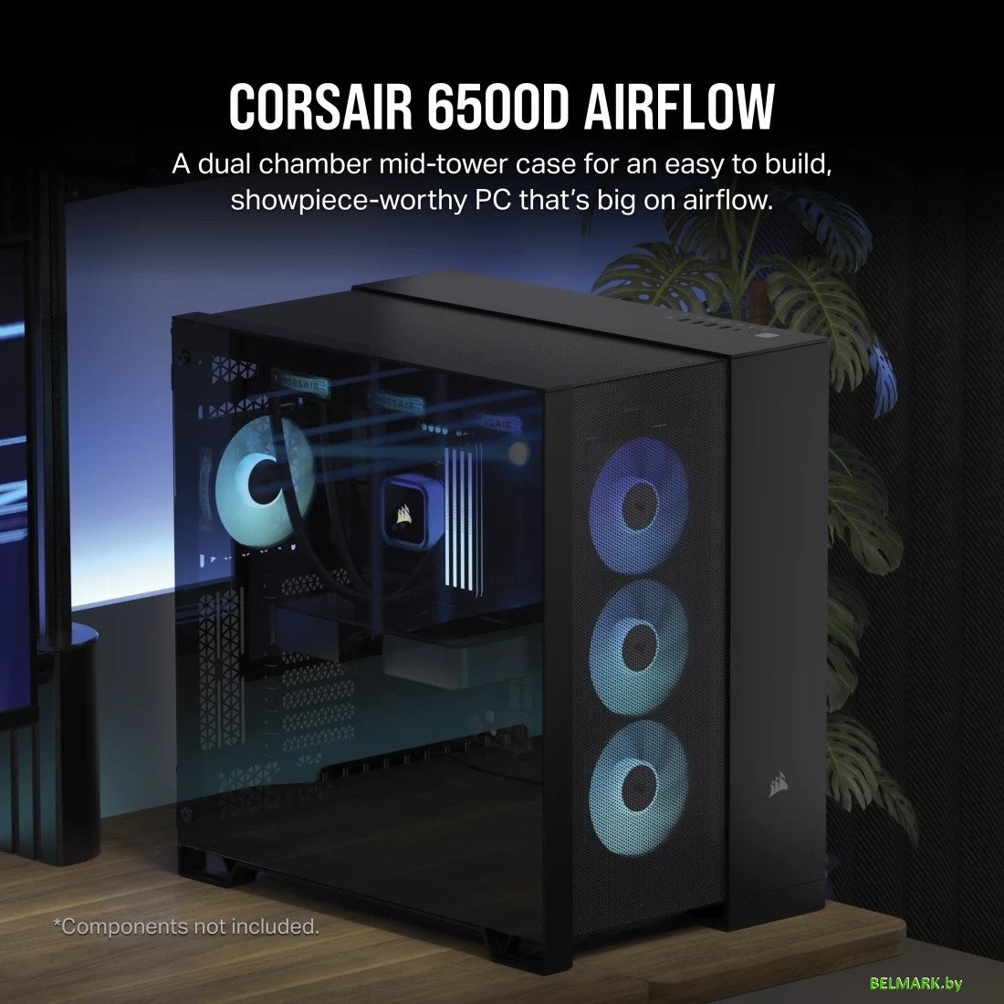Корпус Corsair 6500D Airflow Dual Chamber CC-9011259-WW - фото2