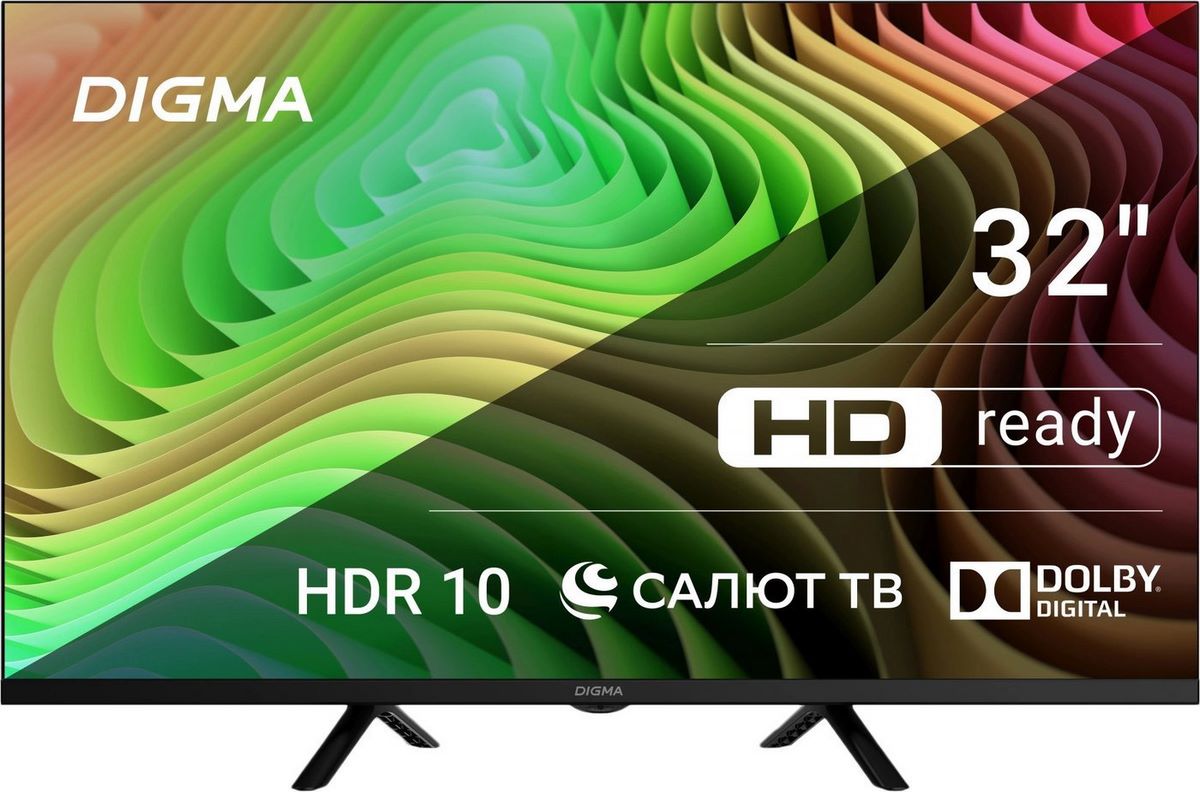 Телевизор Digma DM-LED32SBB34 - фото