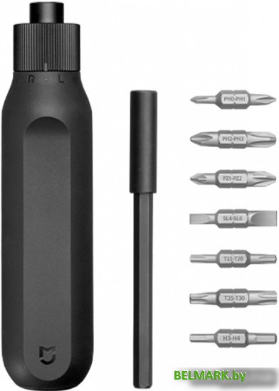 Набор отвертка с битами Xiaomi Mi Ratchet (10 предметов) - фото