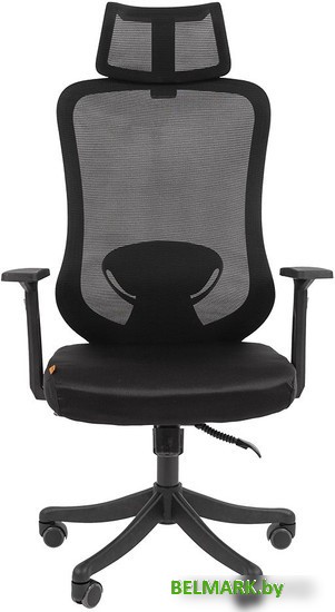 Кресло CHAIRMAN CH563 (черный пластик/черный) - фото2